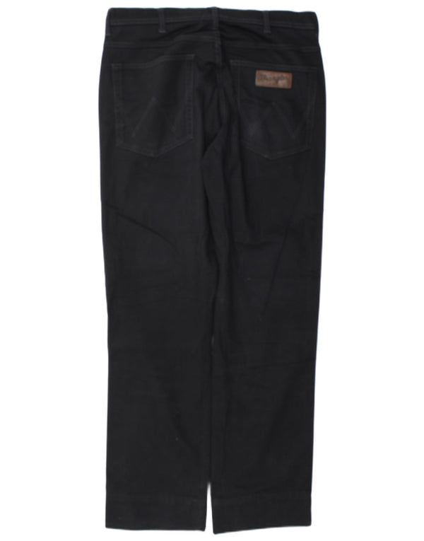 Мужские прямые джинсы Wrangler Arizona W35 L31, черный хлопок