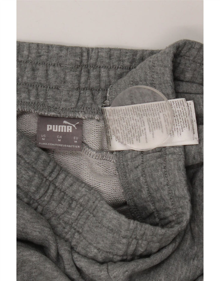 Мужские спортивные шорты Puma с рисунком, средний серый хлопок с крапинками