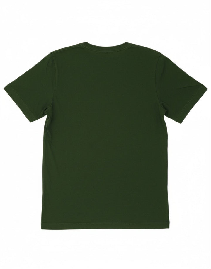 NIKE Mens Graphic T-Shirt Top Small Green Cotton