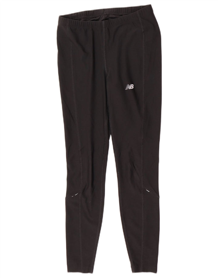 Женские леггинсы New Balance UK 8, маленькие черные из полиэстера