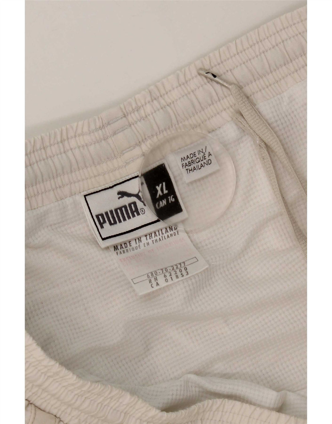 Мужские спортивные шорты Puma XL из белого нейлона