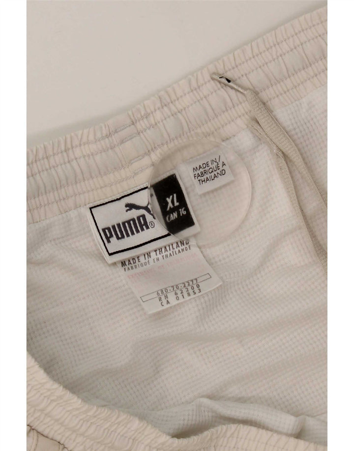 Мужские спортивные шорты Puma XL из белого нейлона