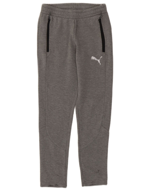 Мужские спортивные брюки PUMA, маленькие серые хлопковые брюки с крапинками