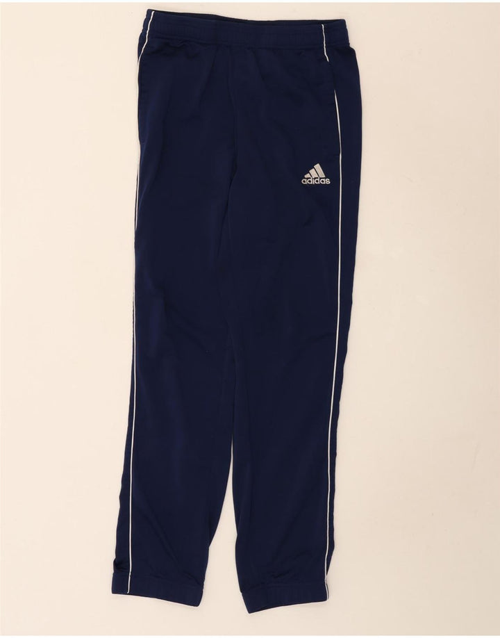Мужские спортивные брюки Adidas Joggers среднего размера, темно-синие, полиэстер