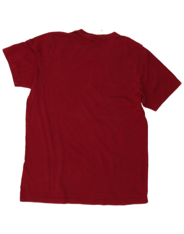 Adidas Мужская футболка Top Large Burgundy Cotton