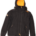 Женская ветровка с рисунком Superdry UK 14, средний черный