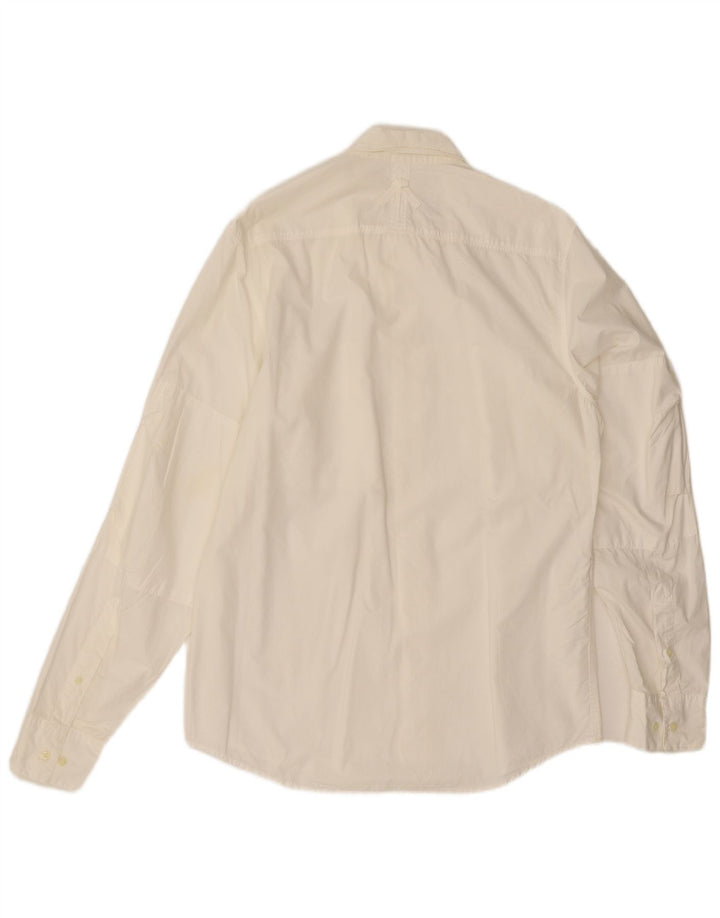 Мужская рубашка Murphy & Nye Sailmakers большого размера из хлопка белого цвета