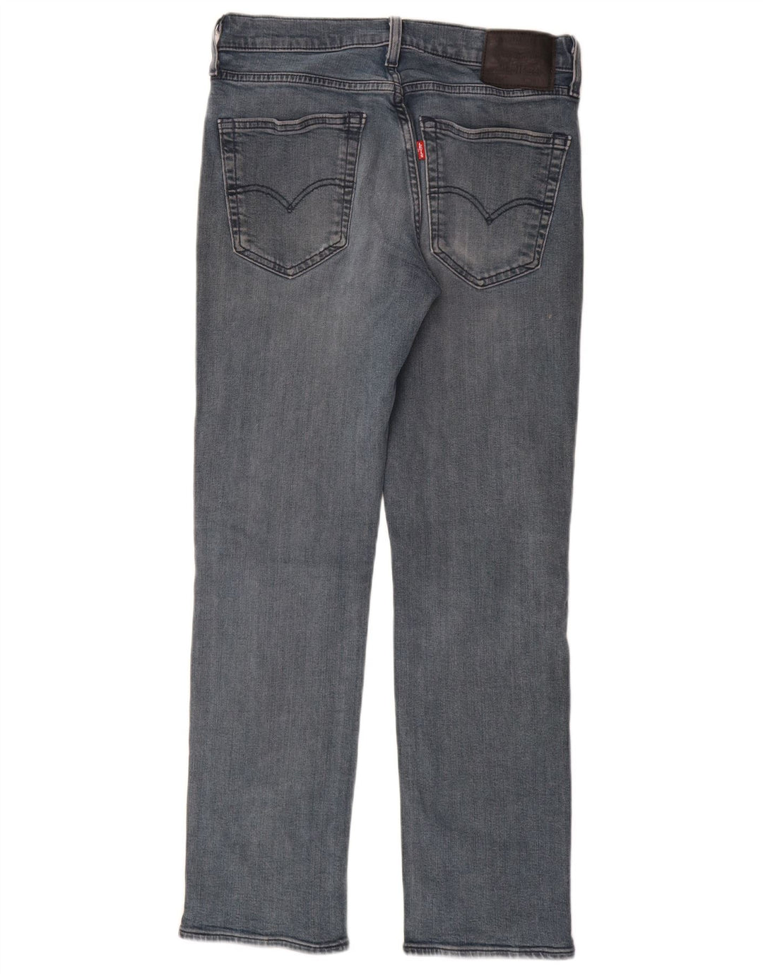 Мужские прямые джинсы LEVI'S 514 W30 L30 синие, хлопок