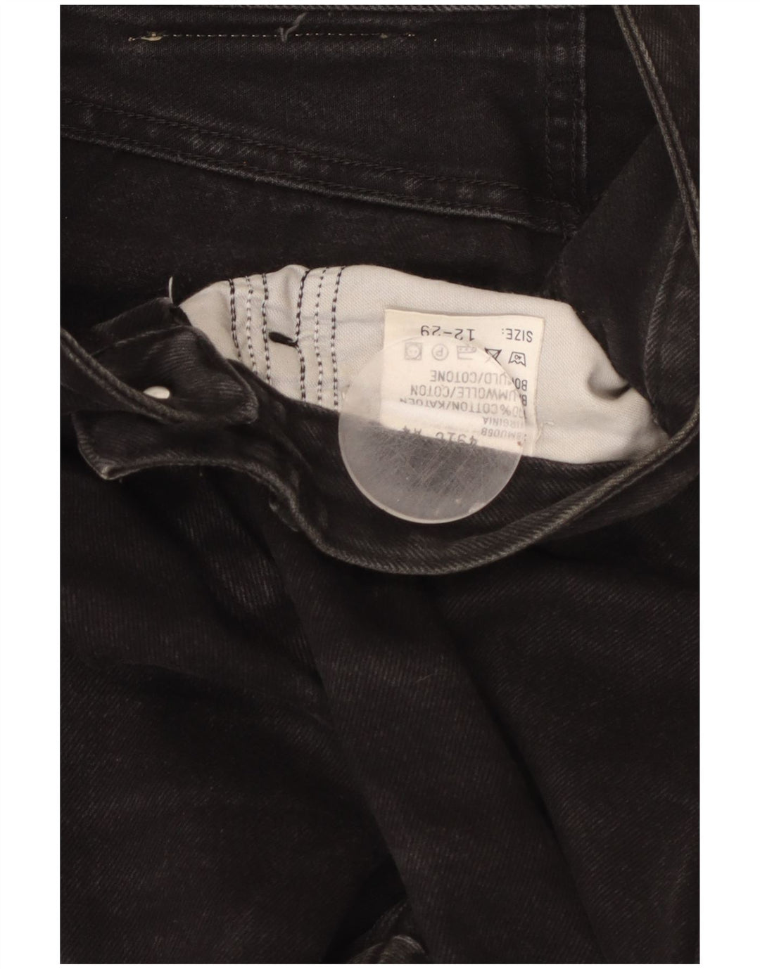 Женские зауженные джинсы LEE с высокой талией, размер США 12, большие W29 L29, черный хлопок