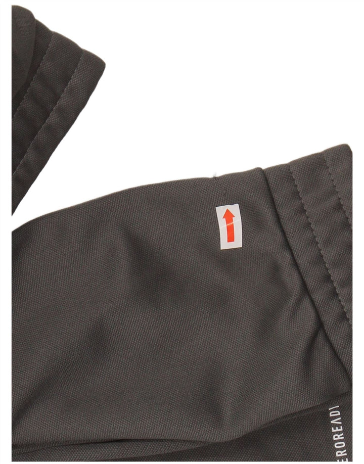 Женский пуловер с воротником на молнии ADIDAS Aeroready, спортивный костюм, топ UK 20/22 XL, серый