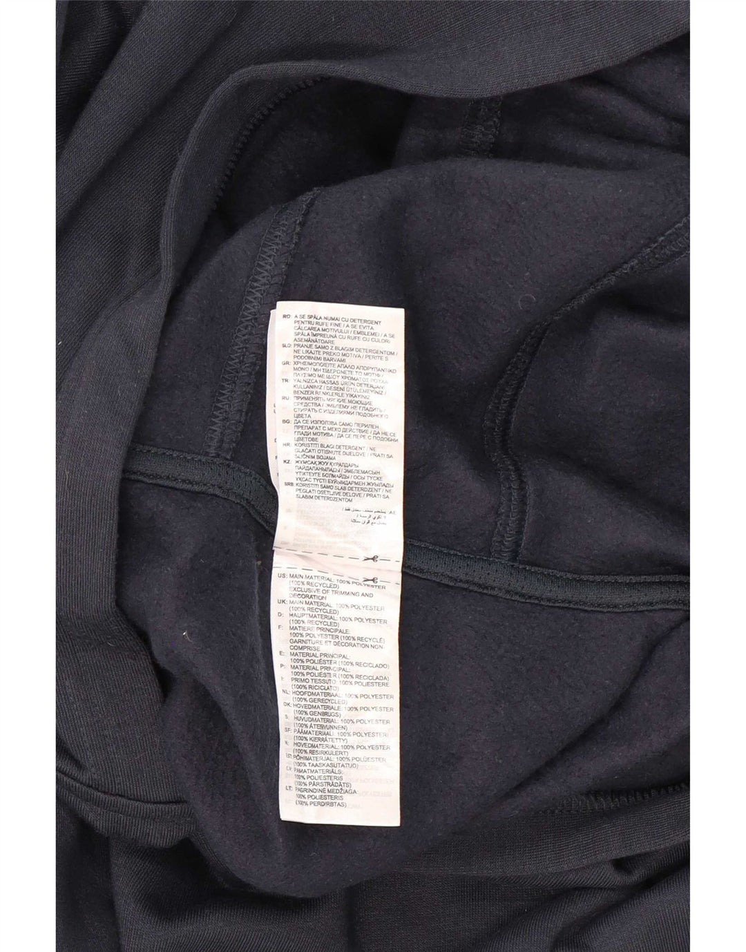 Мужской джемпер с капюшоном Adidas 2XL темно-синий полиэстер
