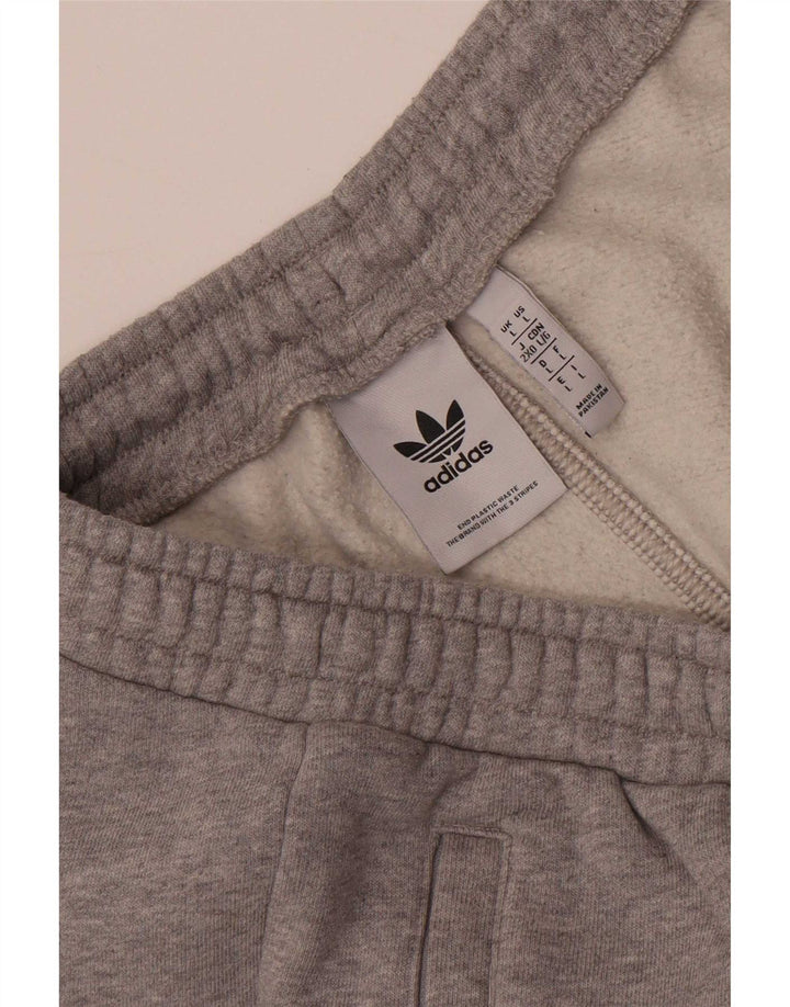 Мужские спортивные шорты Adidas, большие серые