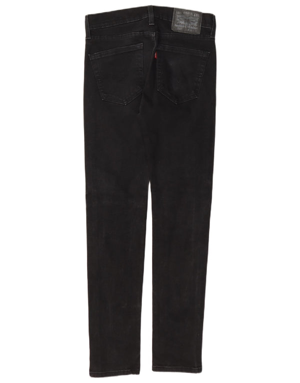 Мужские джинсы скинни Levi's 510 W28 L32 Серый хлопок