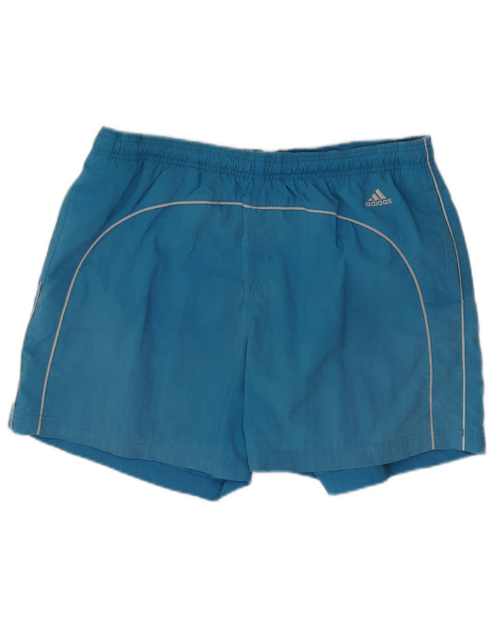 Мужские шорты для плавания Adidas XL синие из полиамида