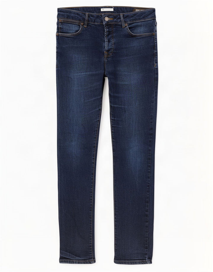 Мужские узкие джинсы Topman W32 L32 темно-синие, хлопок