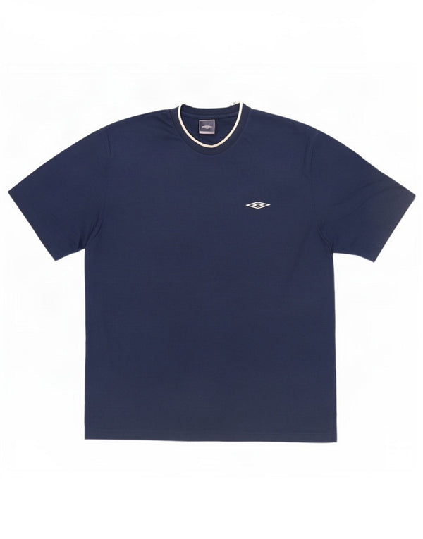 Мужская футболка Umbro Top 2XL Темно-синий полиэстер