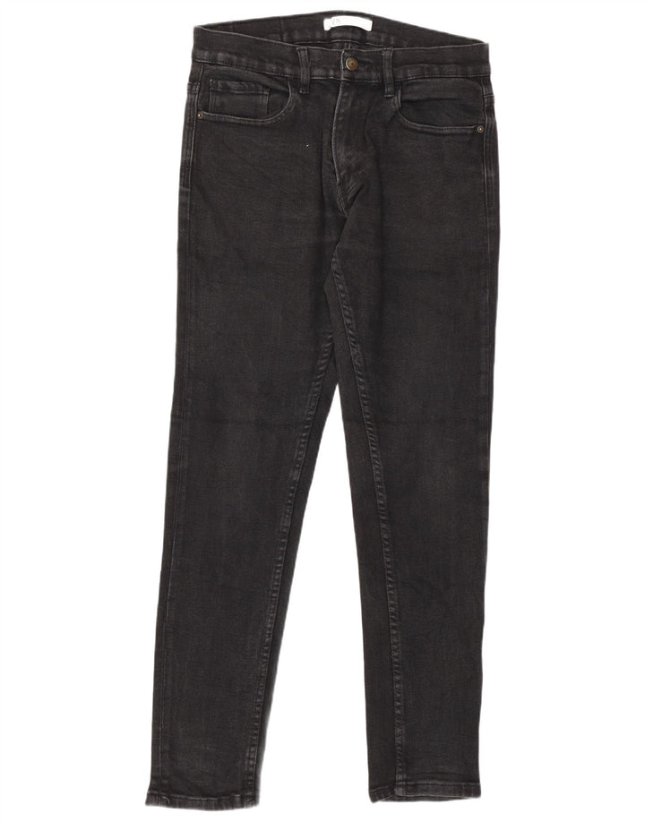 Джинсы мужские узкие Zara EU 42 большие W32 L30 серые