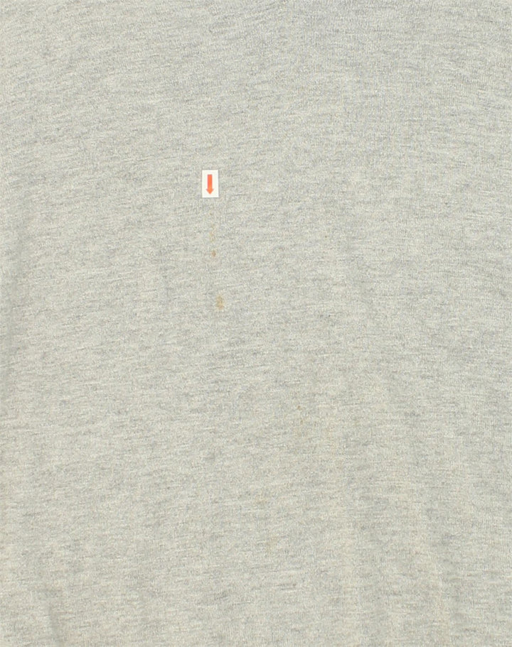 BANANA REPUBLIC Mens V-Neck Jumper Sweater Large Grey Cotton | Vintage Banana Republic | Thrift | Second-Hand Banana Republic | Used Clothing | Messina Hembry 