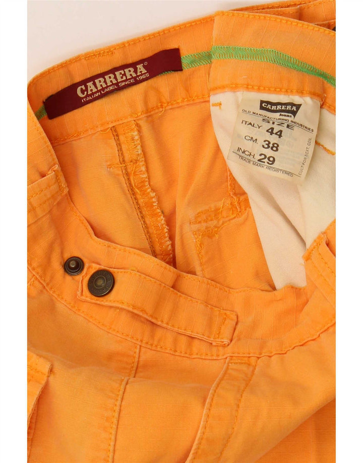 Мужские шорты карго Carrera W29, маленькие оранжевые, хлопок