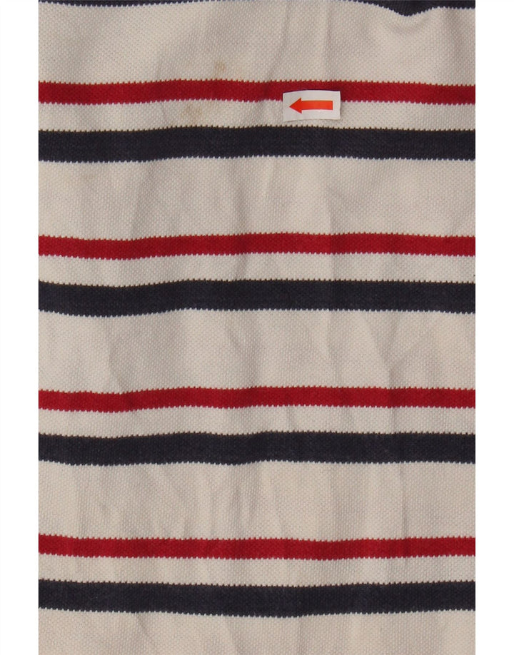 Рубашка-поло WRANGLER для мальчиков 15-16 лет, 2XL, хлопок в белую полоску