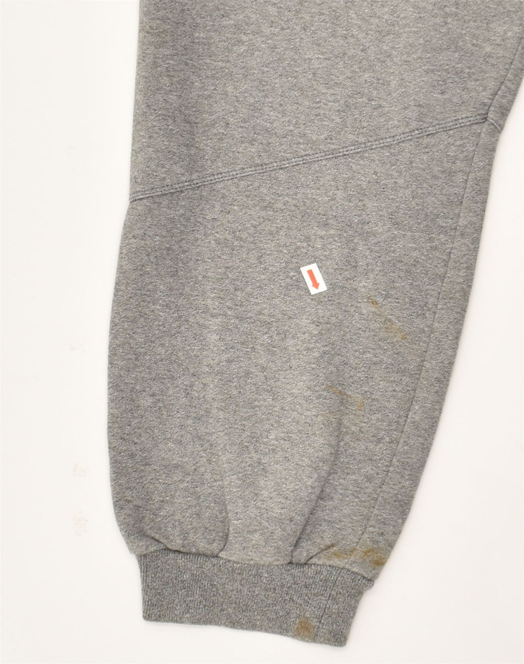 NIKE Womens Tracksuit Trousers Joggers UK 10 Small Grey Cotton | Vintage Nike | Thrift | Second-Hand Nike | Used Clothing | Messina Hembry 