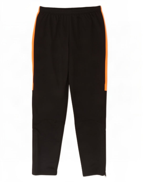 Мужские спортивные брюки Nike Dri Fit, большие черные полиэстер с цветными блоками