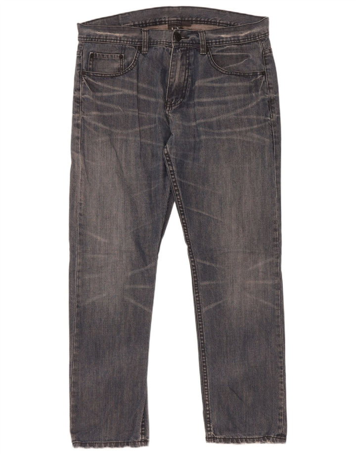 Мужские прямые джинсы Armani Exchange W36 L31 синие