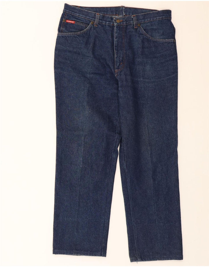 CARRERA Mens Straight Jeans W36 L28 Navy Blue Cotton Vintage Carrera and Second-Hand Carrera from Messina Hembry 