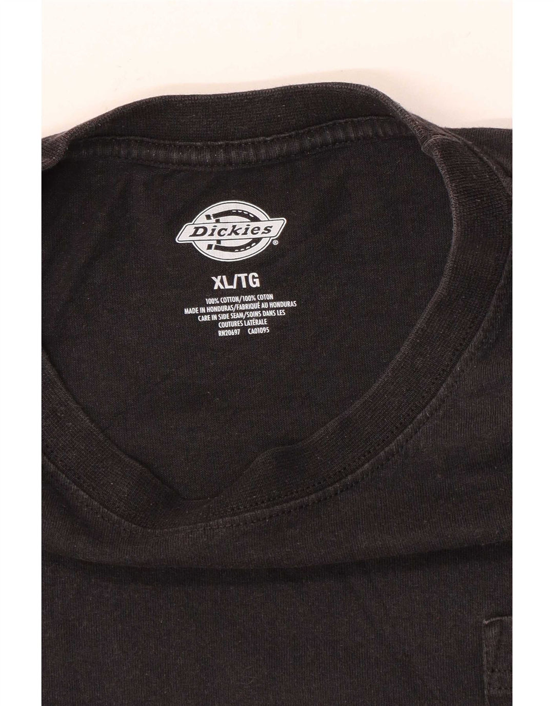 Мужская футболка Dickies Top XL, черный хлопок