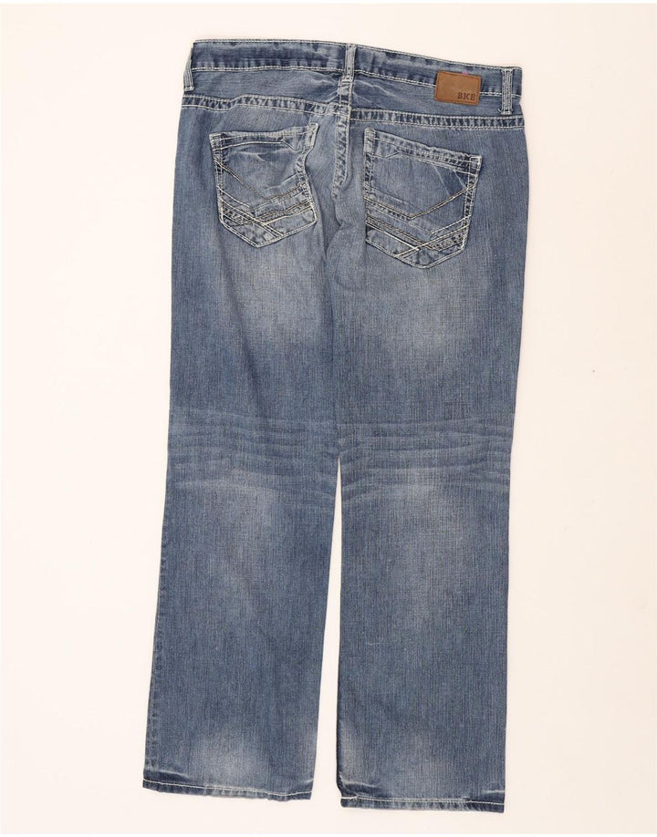 BKE Mens Carter Straight Jeans W34 L32 Blue Cotton Vintage BKE and Second-Hand BKE from Messina Hembry 