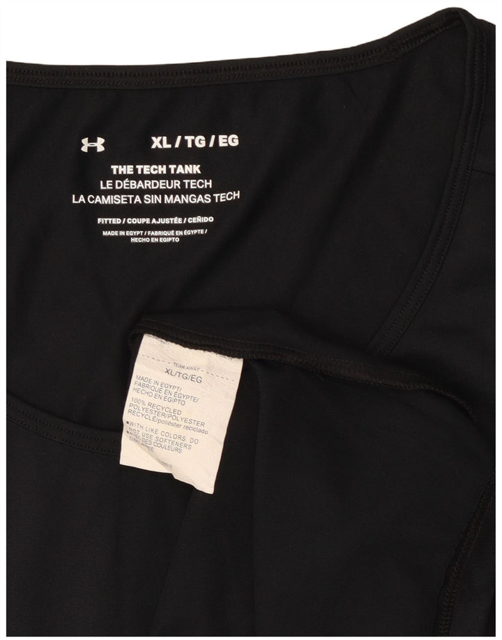 Мужской жилет Under Armour Top XL, черный полиэстер
