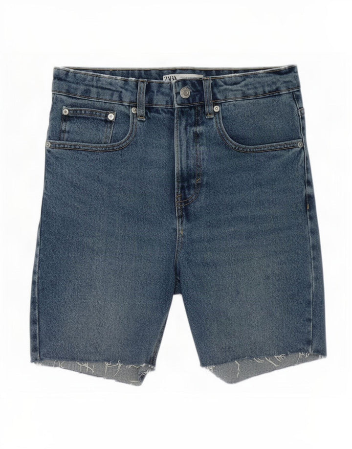 Мужские джинсовые шорты Zara EU 38 Small W30 Синие