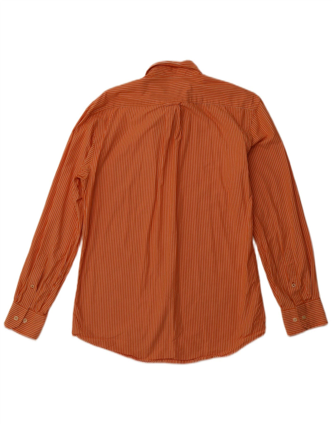 Рубашка мужская Izod Medium Orange в тонкую полоску