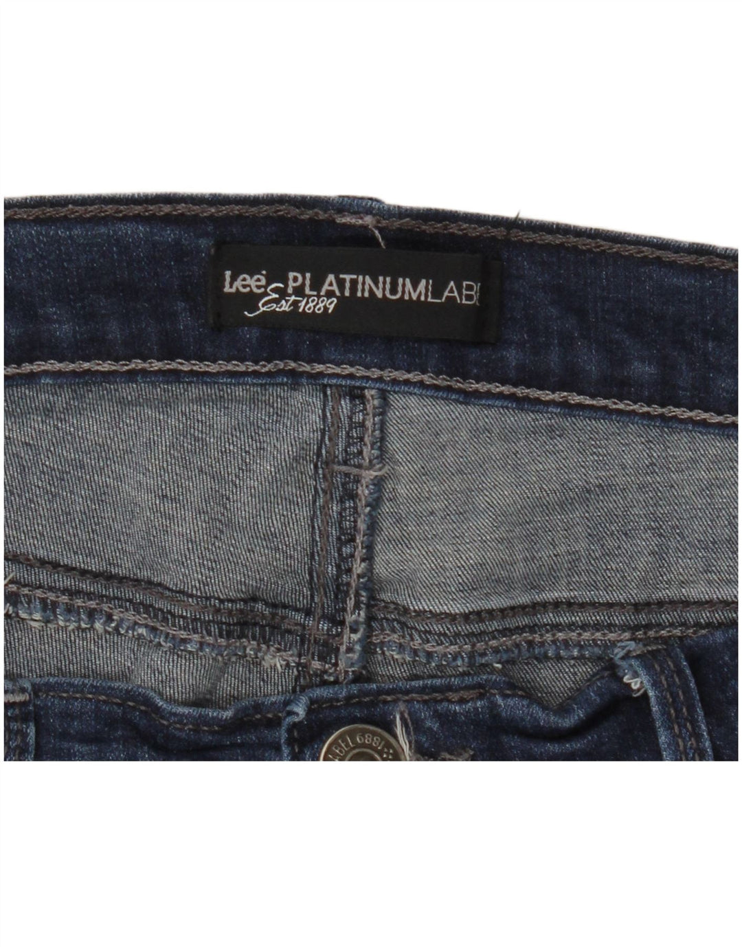 Женские джинсы-капри LEE Platinum Label W34 L21 темно-синие