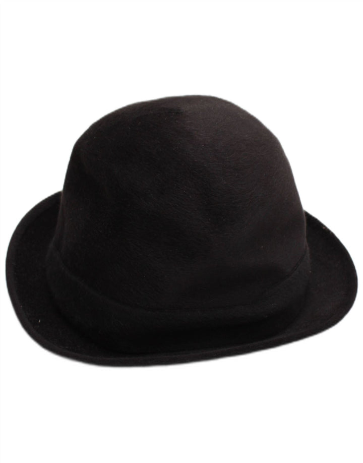Borsalino Мужская шляпа-котелок среднего размера, черная классика
