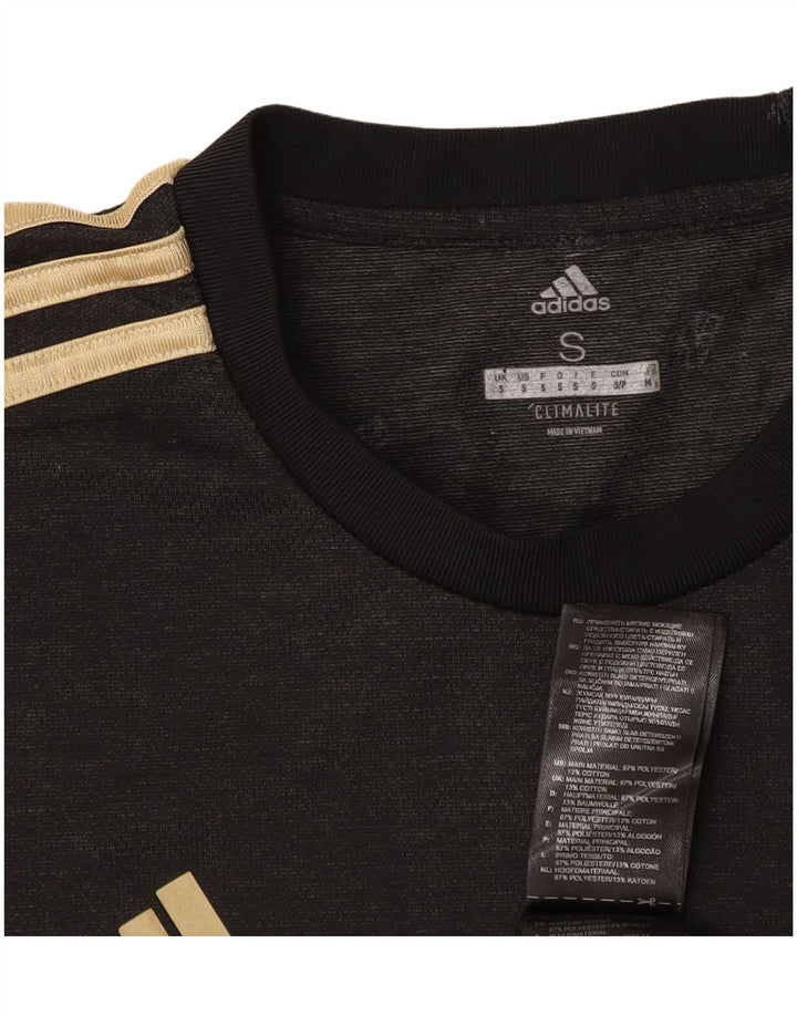 Мужская футболка ADIDAS Climalite, маленький серый полиэстер