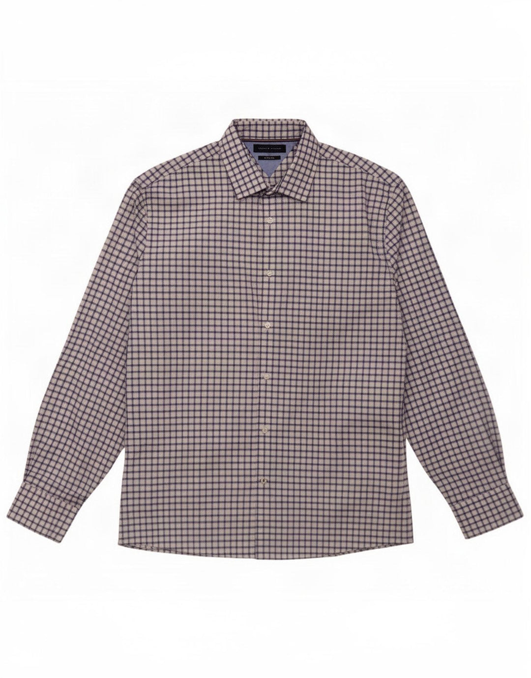 Мужская рубашка Tommy Hilfiger, размер 16, 1/2, большая белая клетка, хлопок