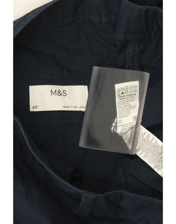 Мужские шорты карго Marks & Spencer W42 2XL Темно-синие, хлопок