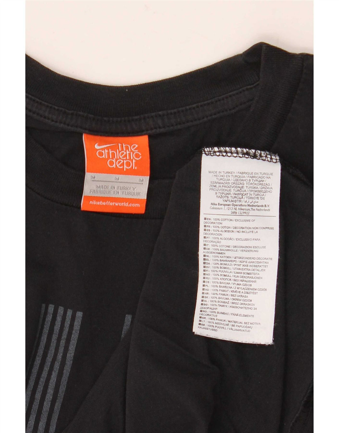Мужская футболка с рисунком Adidas Top Medium Black Cotton