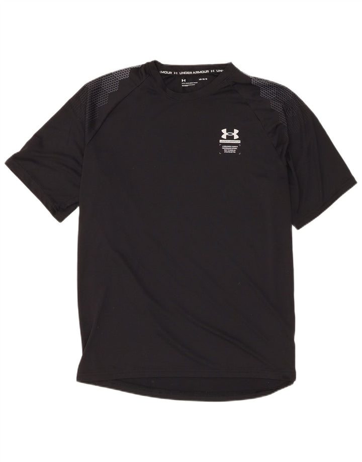 Мужская футболка Under Armour, большой черный полиэстер
