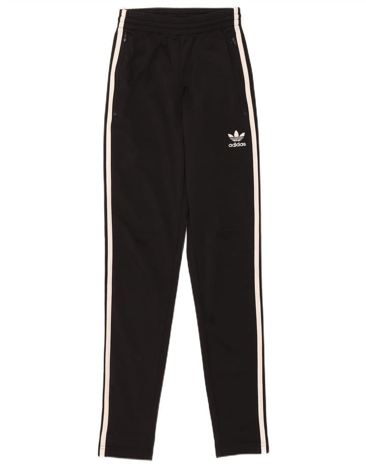Женские спортивные брюки Adidas UK 4 XS, черный полиэстер