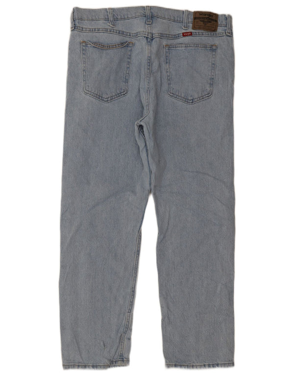Мужские прямые джинсы Wrangler W36 L29, синие, хлопок