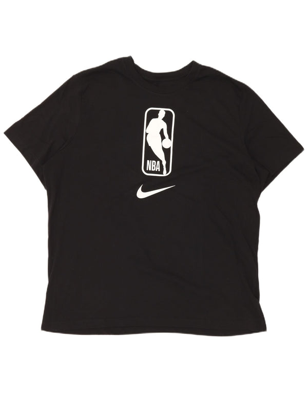 Мужская футболка NBA с графическим рисунком NIKE 2XL, черная