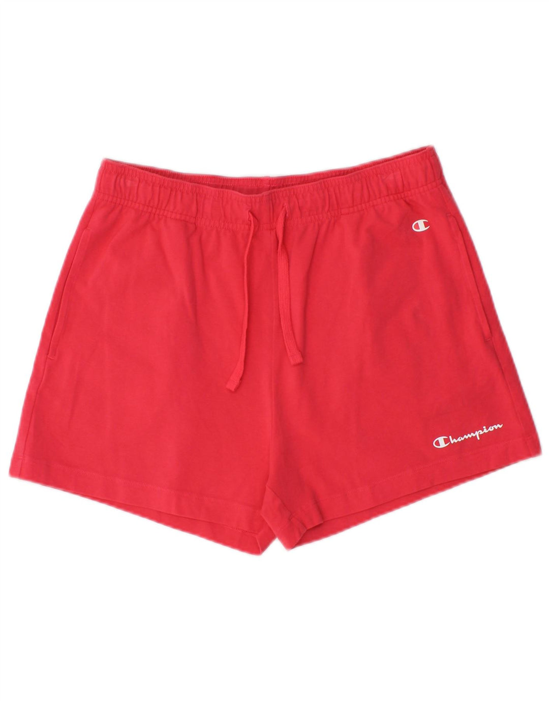 CHAMPION Womens Sport Shorts UK 14 Large  Pink