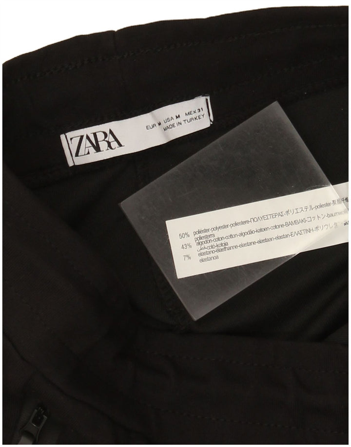 Женские спортивные брюки Zara, средний черный полиэстер