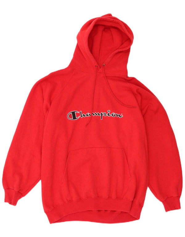 Мужской джемпер с капюшоном Champion 2XL, красный хлопок