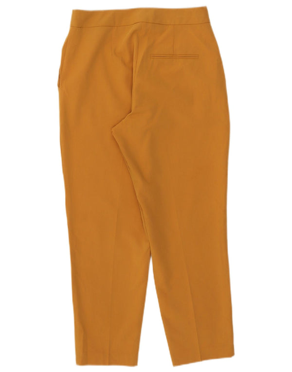 Topshop Женские укороченные брюки Petite Slim UK 8 Small W27 L23 Желтые