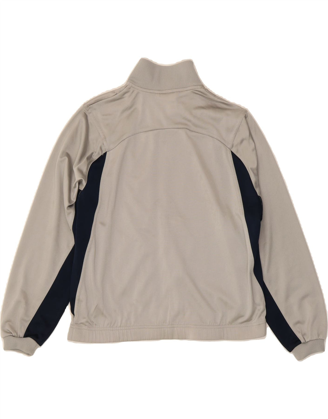 ADIDAS Boys Tracksuit Top Jacket 11-12 Years Grey Colourblock Polyester Vintage Adidas and Second-Hand Adidas from Messina Hembry 