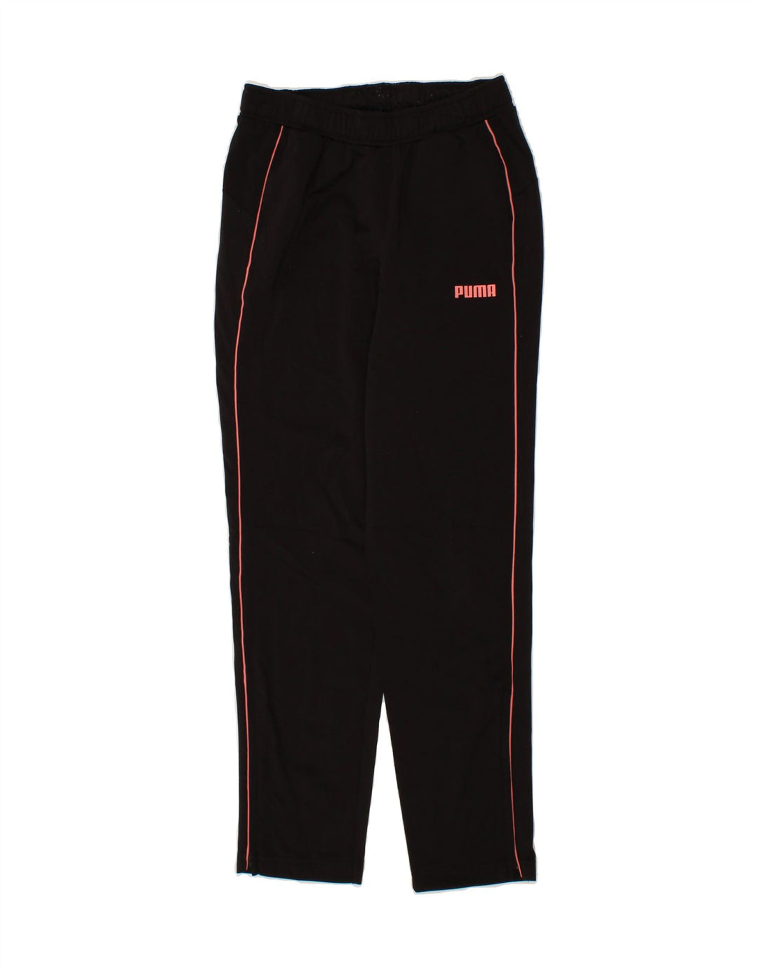 PUMA Girls Tracksuit Trousers 13-14 Years  Black Polyester Vintage Puma and Second-Hand Puma from Messina Hembry 