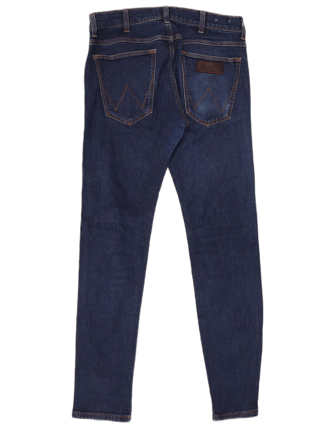 Мужские узкие джинсы Wrangler W31 L32, темно-синий хлопок